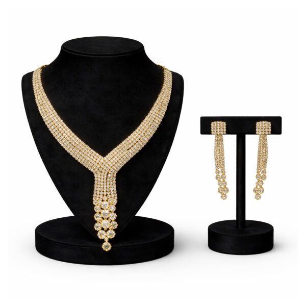 طقم جولدن كاسكيد – فخامة متدلّية