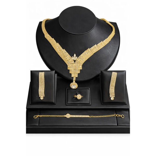 طقم الشلال الذهبي الفاخر