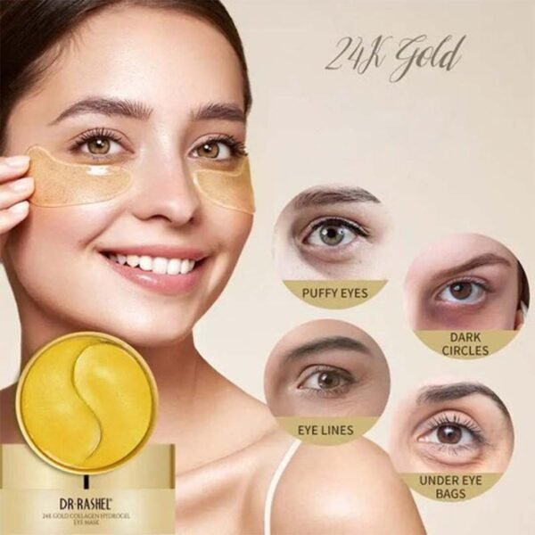 قناع الذهب للعين من د. راشيل